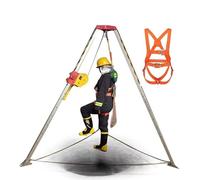 Generico Treppiede di Salvataggio, Attrezzatura di Sollevamento e Salvataggio, treppiede per Soccorso antincendio, treppiede antincendio per impieghi gravosi, Sistema di treppiede di Salvataggio, Tre