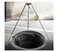 Generico Treppiede di Soccorso per impieghi gravosi, Set di treppiede di Soccorso in Alluminio per la Sicurezza in spazi confinati, Protezione anticaduta di Emergenza, Attrezzatura di Sollevamento e