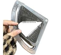 Genérico Triangle Sink Strainer - 6,7 x 6,7 x 3,5 Inches, Magnetic Food Waste Catcher Durable Design | Magnetic Sink Filter Basket, Kitchen Drain Strainer For Home, Farmhouse, Office, Pantry, Cafe