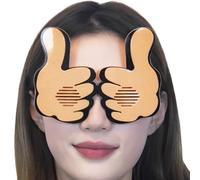 Generico Trick Glasses Prank Toy Eyewear, Fun Costume Eyeglasses for Holidays, Sturdy Ideal for Home, School & Travel, Perfect Halloween, April Fool's Day, Birthdays & Themed Parties