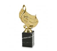 Generico Trofeo Canto Musica - Coppa Premiazione per Concorsi Musicali, Gare di Canto, Scuole di Musica ed Eventi - Premio Artistico Elegante (Altezza 20,5cm)