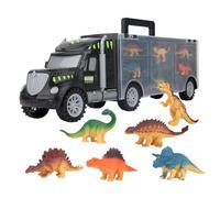Generico Truck Toy, Dinosaur Figures, Transport Fun Educational Play Imaginative Exploration Interactive Learning, Play Set Fun for Birthday Children's Day Thanksgiving 15.75x3.94x3.35inches
