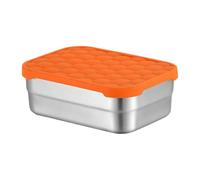 Genérico Ttoddler Snack Containers - Stainless Steel Leakproof Lunch Box With Lid, Durable Reusable Kitchen Storage | Ideal For Camping Picnic Sports Beach Hiking Travel Work Vacation And Commuting