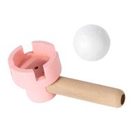 Generico Tube Ball Blowing Toy - Floating Balance Game Blower Set | Lightweight Interactive Stress Relief Hand Eye Coordination Training Fun Activity for Kids, Party, Playtime Learning