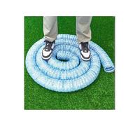 Generico Tubi di drenaggio francesi a infiltrazione Morbida, Tubi di drenaggio Perforati, Tubi Perforati for Cantieri edili/campi Sportivi e tegole piangenti(80mm,18 Meters)