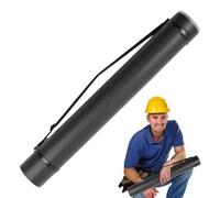 Generico Tubi Per Poster Da Archivio - Contenitore Trasporto Poster | Custodia Riutilizzabile Telescopica Antischiacciamento Con Tracolla Per Scuola D'Arte Mappe Progetti Classe Artigianato Documenti