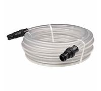 Generico Tubo Aspirazione con Connettori in PVC Trasparente 1" 10 m PVC,Trasparente,2.3kg,151075