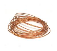 Generico Tubo capillare in rame da 1 metro, diametro esterno,6/1,8/2/2,2/2,5/3/3,5/4/5 mm, for parti di refrigerazione refrigeratori d'aria condizionata(1.8mm)