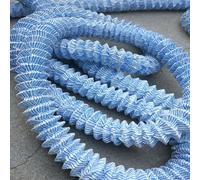 Generico Tubo di drenaggio Francese for Giardino, Prato, Paesaggio, Tubi di drenaggio Perforati in Tessuto, Facili da collegare, Tubi di drenaggio for Acqua, Tubo da 6 Pollici (L 3,3 Piedi/1 m)(7m)