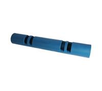 Generico Tubo Fitness con Maniglie, Barile in Gomma Portante, Barra Pesi Portatile for Allenamento, for La Forza di Tutto Il Corpo E Movimenti Carichi in Palestra A Casa(Blue1/12kg)