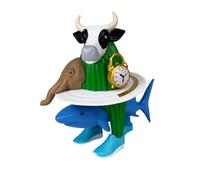 Generico Tung Tung Tung Sahur Figure Toy,Italian Brainrot Figures,Tralalero Tralala Figure,Desk Decorations Gifts for Colleagues and Friends (M)
