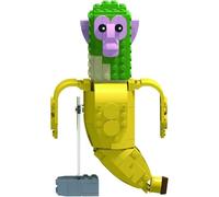 Generico Tung Tung Tung Sahur Vs Tralalero Tralala Building Blocks,Italian Brainrot Animals, Building Toy Set,Collectible Figure, For Collection And Decoration (Chimpazini Bananini)