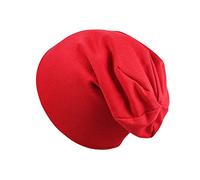 Generico Turbante Asciugacapelli Seta Sottocasco Bici Invernale Cappello Donna Estivo Piccolo Cappellino Chemioterapia Cappellino Donna Cotone Cappellino 44 Gatti C Rosso Taglia Unica