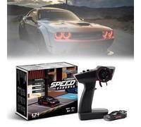 Generico Turbo Racing 1/76 RC, Mini Turbo Drive 1/76 Scale Rc Micro Drift Car for Desk, Small Tabletop Drift Tiny Remote Control Fast Turbo Twist Racing with Gyro Full (#1)