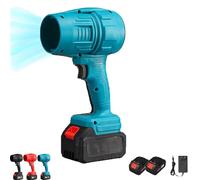 Generico Turbodry Car Dryer,Turbo Dryer Blower for Car,Turbodry Car Dryer Air Blower Dewalt Battery,Turboglass Car Blower,Portable Cordless Turbodry Plus Car Dryer,for Cleaning,Camping,Outdoor (Blue)