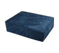Generico Turntable Cover, Fabric Dust Cover Sleeve, 16.93x12.99x5.12inches, Soft Protective Case, Record Player and Audio Equipment for Stereo, Home Studio, DJ Setup, Men, Women, Black/Blue