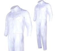 Generico Tuta antipioggia trasparente da gara | Tuta da kart leggera e impermeabile, tuta da kart per esterni Cerca in questa pagina (Molto Grande)