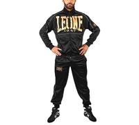 Generico Tuta Completa Premium Leone 1947 (IT, Testo, XL, Nero)