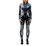 Generico Tuta Pagliaccetto Donna Elegante Monopezzi e Tutine da Donna Eleganti, Cotone Taglie Forti Cerimonia Curvy Larghi Offerta Casual in Tinta Unita
