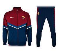 Generico Tuta Ufficiale Barcellona Da Adulto Giacca e Pantaloni Personalizzabile Con Nome Stampato Ufficiale FCB PS 05797-BS-PRS
