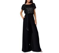 Generico Tute Eleganti Donna Curvy 2 Pezzi Completi di Pantaloni Con Tasche Formale Playsuit Moda Set Completo Maniche Corte e Lavoro Tailleur Casual Tinta Unita Completi Chic Matrimonio