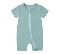 Generico Tutina da Neonato Bambino Giacca Piedi Pagliaccetto Body Divertenti Outwear Vestiti Pigiama Confortevole e Leggero per Bambina 0-18 Mesi