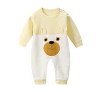 Generico Tutina Invernale da Neonato Piedi Inverno Snowsuit Bambino Bambina Cappuccio Flanella Footed Pagliaccetto con Spesso Tuta Neve Calda per Ragazzo