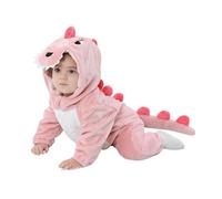 Generico Tutina Invernale da Neonato Tutine Pagliaccetto Snowsuit Bambino Bambina Addensare Caldo Flanella Footed con Cappuccio Inverno Spesso Tuta Neve Calda per Ragazzo