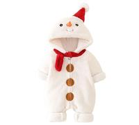 Generico Tutina Neonato Natale Thun Morbido Completo Natale Neonato Con Bottoni Vestito Babbo Natale Con Stampa Alci Pagliaccetto Jumpsuit Divertente Modellismo Natale Vestire Offerte Natale