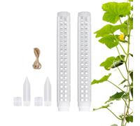 Genérico Tutore di muschio per piante, picchetto impilabile grande, paletti per supporto di piante con design a rete, per orchidee, pomodori, vasi, interni ed esterni, balcone