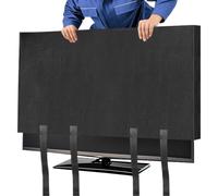 Generico TV Cover For Moving - Television Screen Protector | Felt Moving Cover With Strap | For Apartment Dorm Home Renovation Use During Home Renovation To Shield Against Pet Scratch