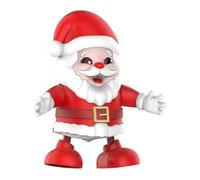 Generico Twerking Babbo Natale - bambola ricaricabile elettrica a batteria 3AA | Giocattoli natalizi a ballo musical a LED | Dancing Ornament Canting, Lighting, Innoor, Family, Home, Holiday, Table