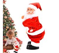 Generico Twerking Santa Claus | Twerking Toy Plush Christmas Figuriness | Portable Multifunctional, Electric Christmas Stuffed Plush, Funny Animated Dancing Holiday | Decoration For Christmas Parties