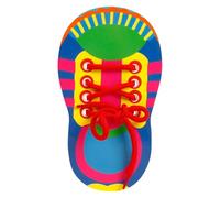 Generico Tying Shoe Lace Practice Board - Shoelace Threading Learning Toy
