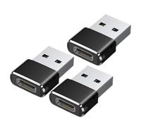 Generico Type C Converter, Male Adapter Converters, Fast Charging Female Charger with Compatibility and Stable Transmission for Plug, Laptop, Smartphone, Tablet, Keyboard, Car
