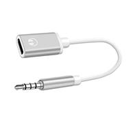Generico Type C Earphone Adapter, 3.5mm Audio Cable Converter with Male-to-Female Design for Headphone Call Support, Ideal Aux Cord for Car Stereo Phone Laptop Tablet or Music Device Use