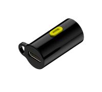 Generico Type C Flashlight - ABS 0.98x0.51x0.51 Inches, Mini LED Torch, High Brightness Output | Portable Key Light, USB C Light For Outdoor, Hiking, Travel, Home, Car, Daily Use