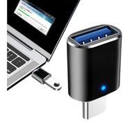 Generico Type C To USB Adapter - USB C Female To A Male Converter For Car & Home, 5Gbps Data & Charging, Aluminum Connector | For Laptop Phone Tablet U Disk Mouse Keyboard & Camera