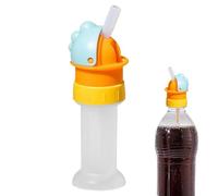 Genérico ugello per bottiglia d'acqua Adattatore portatile a prova di perdite di paglia per bere riutilizzabile protezione della bottiglia di silicone accessorio per dispenser di bevande Res