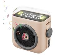 Generico Ultra-Portable Magnetic Back Clip Speaker | Mini Wireless Sound Box For Music, Podcasts & Outdoor Use | Compact Speaker With Clip For Bags, Clothes & Gear