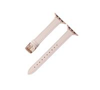 Generico Ultra Thin Leather Casual Wrist Band for 1-10 SE 2 Women's Strap for 38/40/41/42/44/45/46/49mm(Beige,38 40 41 S10-42MM)