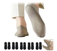 Generico Ultra Thin Liner Non Slip No Show Socks,Breathable Invisible Ice Silk Mesh Socks,Ultra Low Cut No-show Sock for Flat & Loafer，5J
