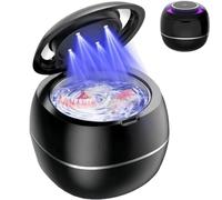 Generico Ultrasonic UV Denture Cleaning Dome,Professional Portable Retainer Cleaner Machine,Deep Cleaning & 42,000hz High-Frequency Waves for Night,Guards,Braces,Aligner,Toothbrush,Jewelry (Black)