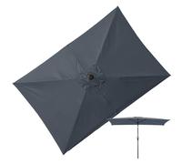 Generico Umbrella Canopy - 6.6X10 Ft Replacement, Rectangular Parasol Cloth, Outdoor UV Protection Fabric Cover | Durablle Garden Shade Accessory, Beach Deck Pool Table Use for Playgrounds