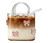Generico Una Borsa in da Bevande - 720 Millilitri Bicchiere Trasparente - Vaso Borsa da Fiori | Per Centrotavola Da Matrimonio, Festa, Stanza, Fiori, Vino, Cocktail, Succo, Bevande