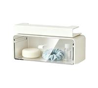 Generico Under Cabinet Drawer - Anti-Moisture Bathroom Storage Organizer, Pull-Out Shelf with Removable Divider | Ideal for Seasoning, Cotton Swabs, Tissue, Stationery in Kitchen, Bedroom or Dorm