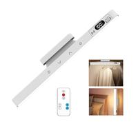 Generico Under Cabinet Lamp - ABS 29cm, Magnetic LED Bar, Wireless Mounting | Five Tone Brightness Levels, Remote Control Lamp, Wireless Kitchen For Counter, Shelf, Closet, Pantry, Stair