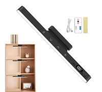 Generico Under Cabinet Lighting - 11.42 Inch Dimmable LED Light Bar | 5 Color Temperature Rechargeable Lamp with Remote, Magnetic Base LED Light for Desk Closet, Bedside Bedroom and Bathroom