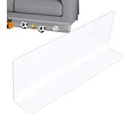 Generico Under Furniture Blocker, Under Sofa Blocker, 15.75x2.36 Inches Clear Pvc Stopboard, Waterproof Filler for Couch, Bed, Toy, Pet Hair Prevention, Living Room, Bedroom
