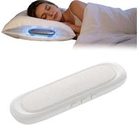 Generico Under Pillow Speaker Bluetooth, Bluetooth Bone Conduction Sleep Speaker for Pillow,White Noise,Timer, Wireless,Mini Portable Wireless Sleep Bar for Deep Sleeping, Side Sleepers (White)